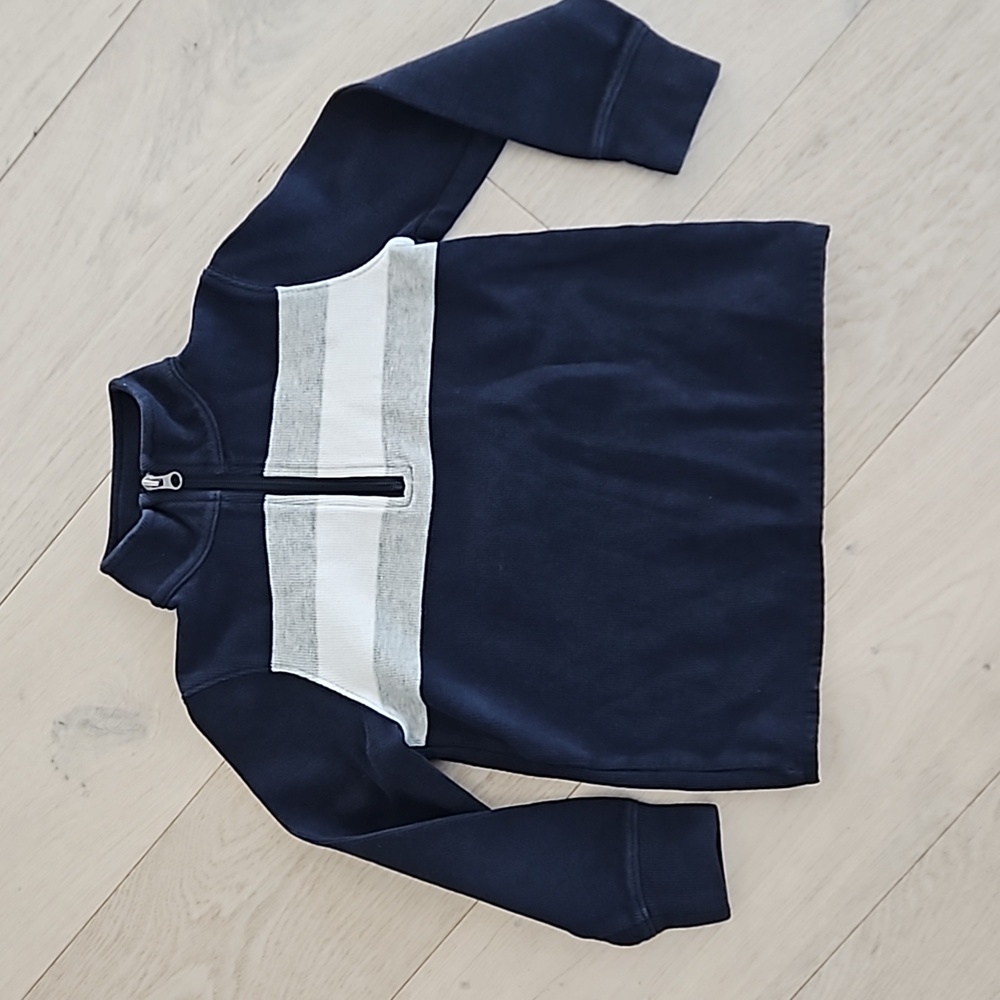 Gap kids Boys size S French half zipped sweat shits